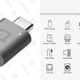 Nonda USB-C to USB 3.0 Adapter (Space Gray) | $7 | Amazon